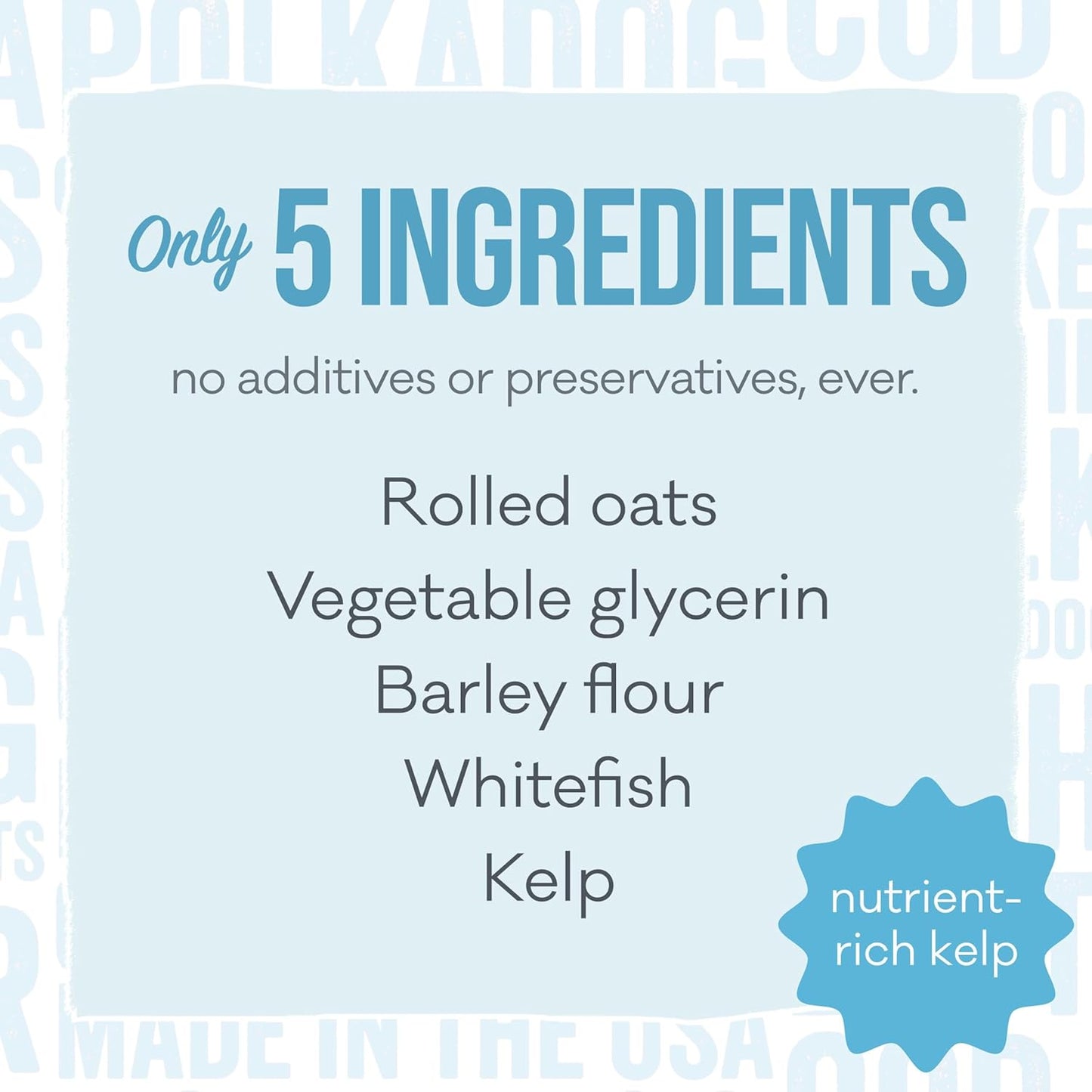 Polkadog Wonder Nuggets – Soft & Chewy Dog Treats with Wild-Caught Whitefish & Kelp – Healthy, Limited Ingredient Training Treats for All Dog Breeds and Ages – Natural, Made in USA – 10 oz