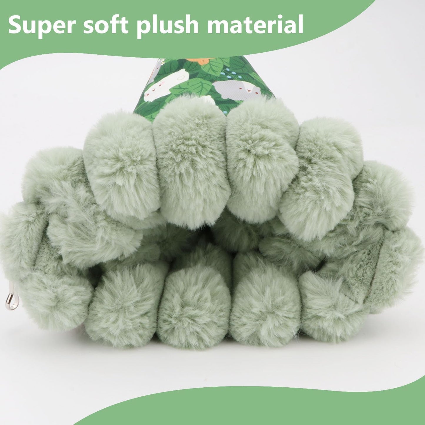 Wontee Bird Nest House Winter Warm Hanging Hammock Bird Bed Snuggle Hut for Parakeets Budgies Caique Conures Cockatiels (Large, Green)