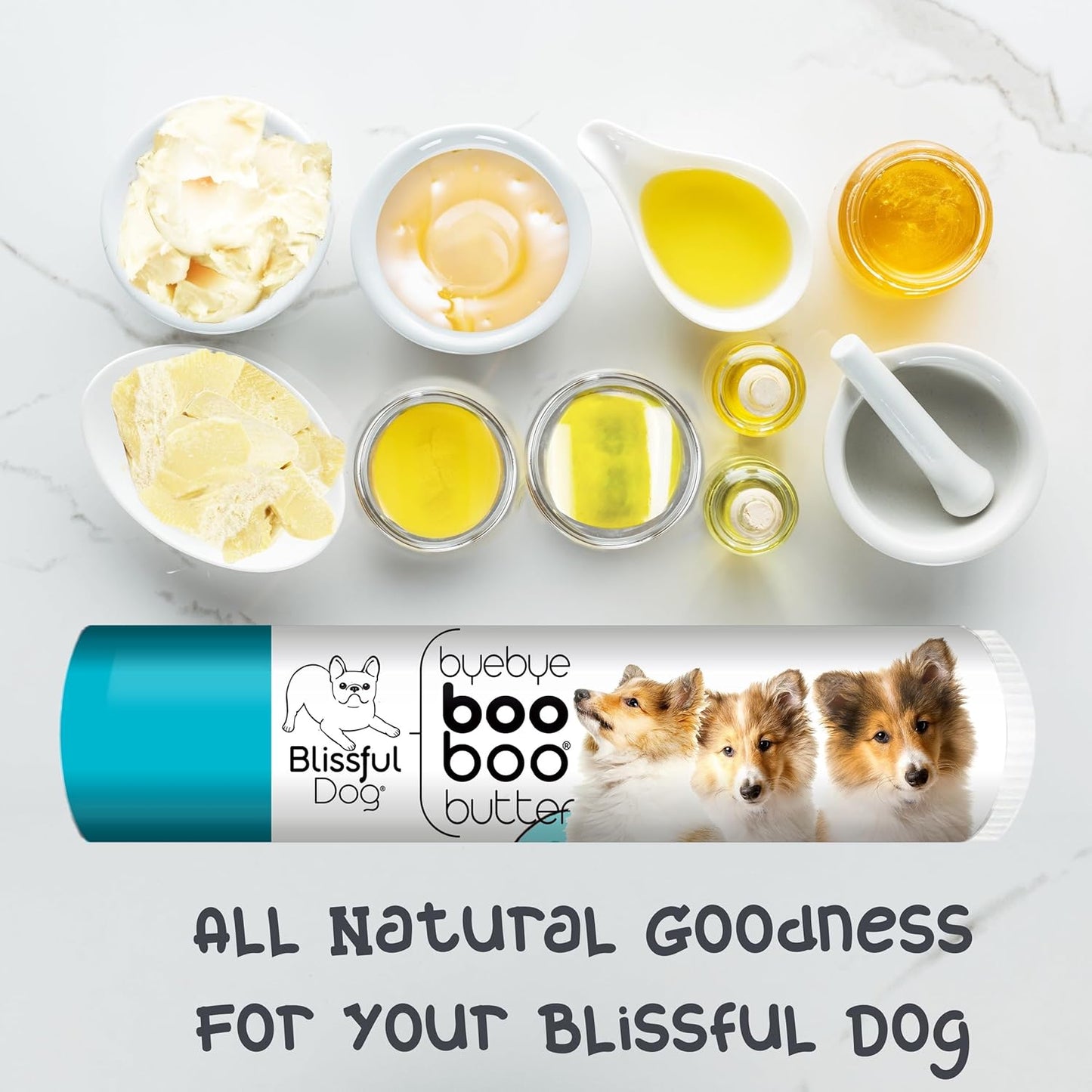 The Blissful Dog .15 oz Tube Shetland Sheepdog Booboo Butter