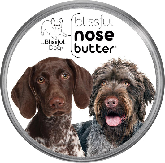 The Blissful Dog German Shorthaired Pointer Unscented Nose Butter - Dog Nose Butter, 4 Ounce