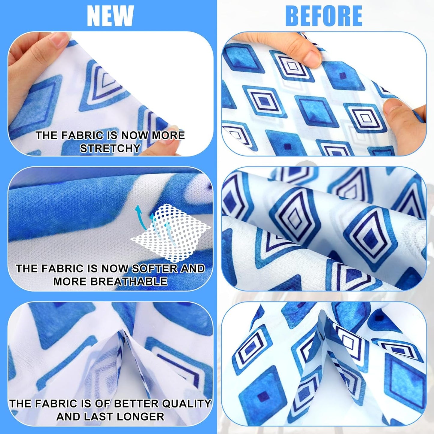 6 Pcs Horse Tail Bag Breathable Guard 22" Slip on Horse Care Tail Wrap 2 Strand Closure Straps Grooming Supplies to Keep from Dirt Breakage Rubbing 6 Designs(Aesthetic Style)