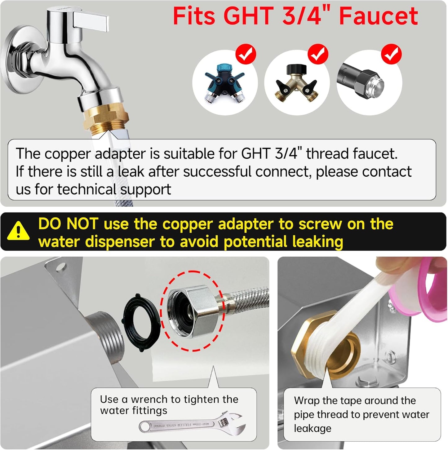 Automatic Water Dispenser for Dogs, 101oz Outdoor Dog Water Bowl, 304 Stainless Steel Water Feeder for Small to Large Pets, Large Livestock Waterer, Anti-Tipping, Water Auto-Fill, Easy to Clean