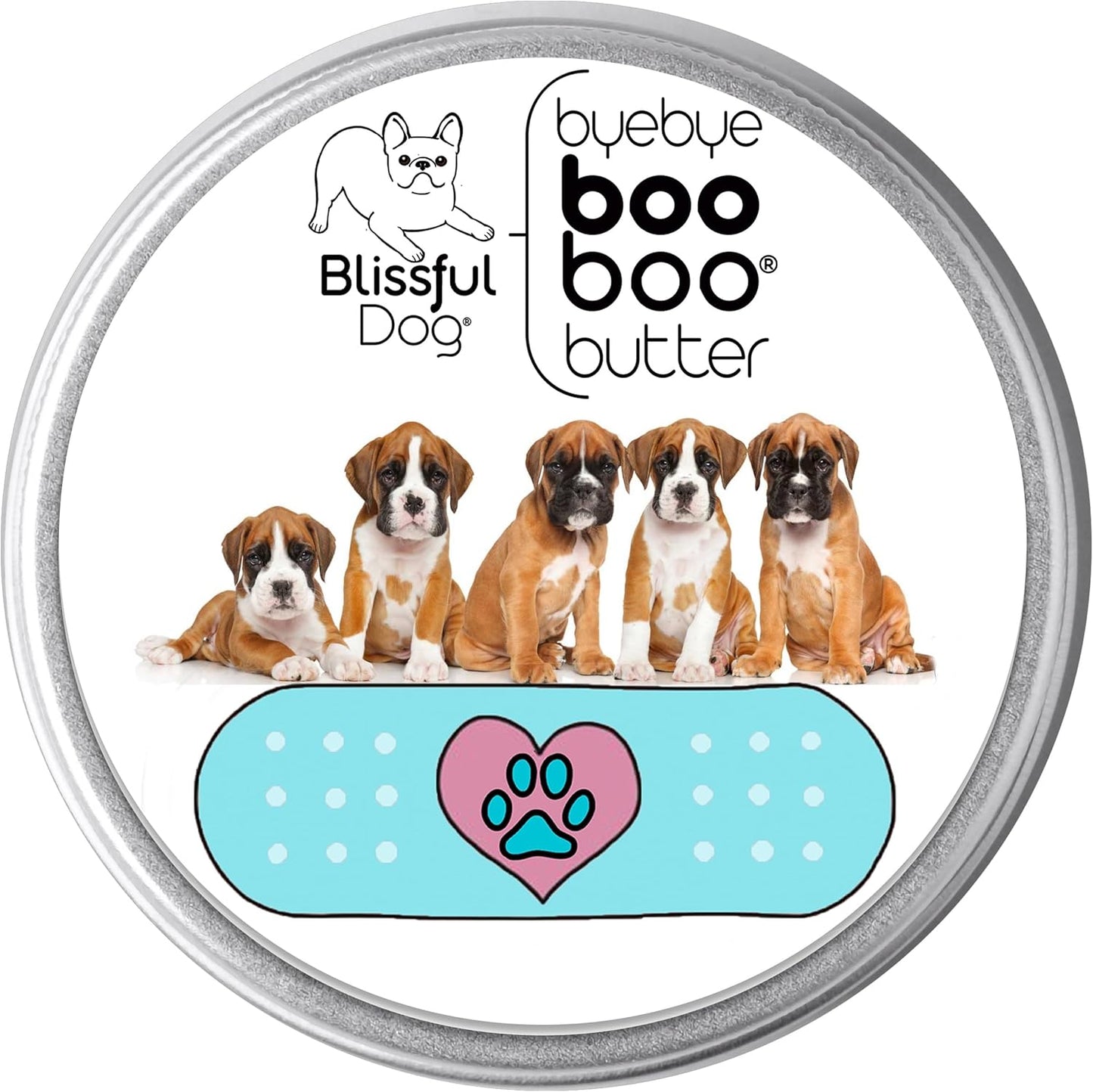 The Blissful Dog 2 oz TIN Boxer Booboo Butter