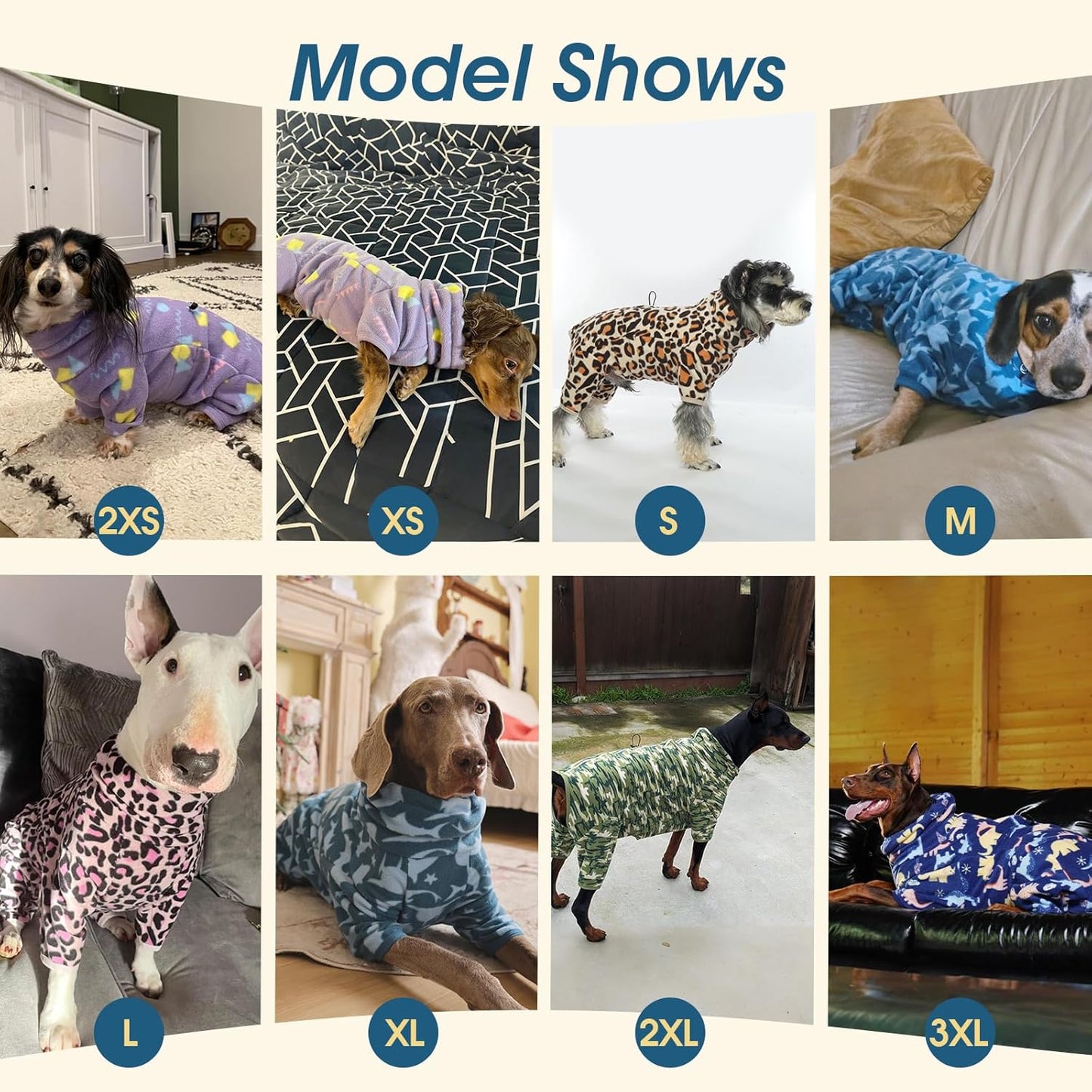 ROZKITCH Camo Dog Jacket Fleece Pullover Pajamas, Pet Windproof Warm Cold Weather Jacket Vest with Luminous Zipper, Jumpsuit Apparel Outfit Clothes for Small Medium Large Dog Camo L