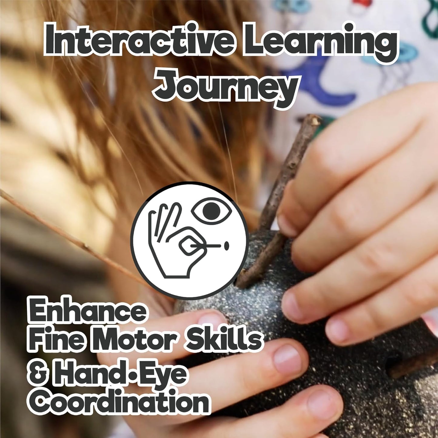 Taksa Toys Locomo Family 1 Open-Ended Waldorf Educational Outdoor Play Figures, Wooden Animal Montessori Toys for Kids 3 4 5 6 7+ for Childs Learning & Creativity Year Old, Gifts (Set of 5)