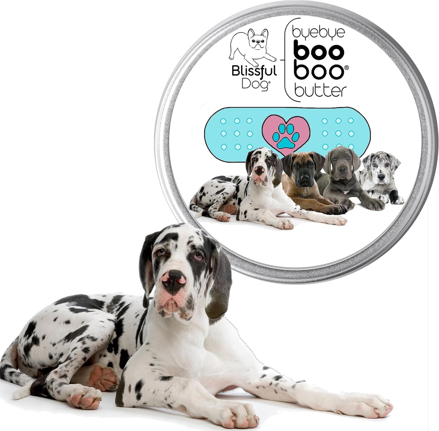 The Blissful Dog Great Dane Boo Boo Butter, 16 oz.