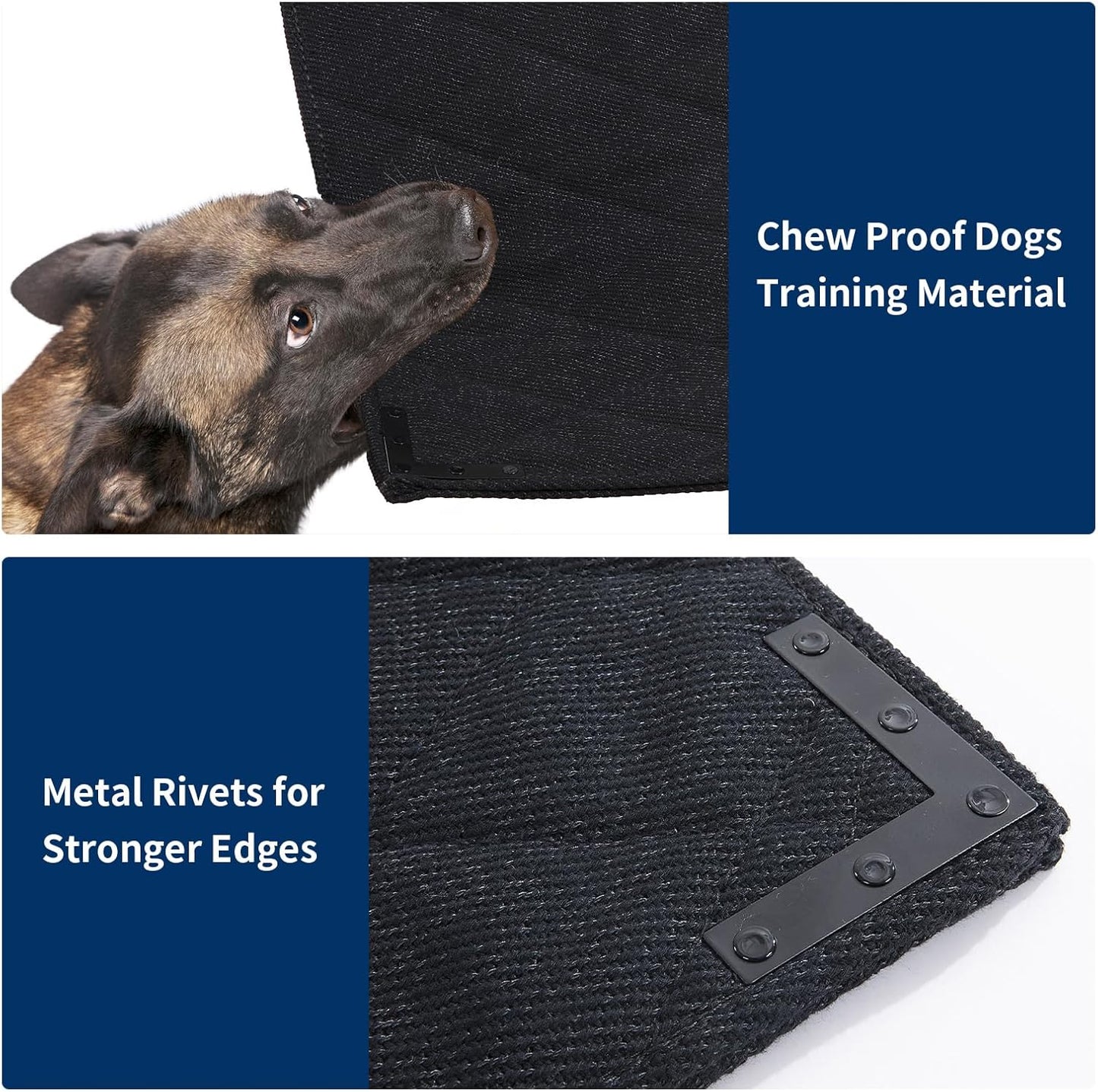 BALAPET XS Durable Chew Proof Dog Bed with Metal Rivet Corner, 23"x17"