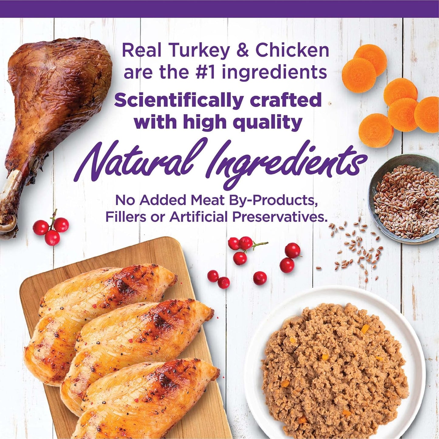 Wellness Complete Health Chicken & Turkey Pate Favorites Variety Pack, 5.5 Ounces Can (Pack of 12)