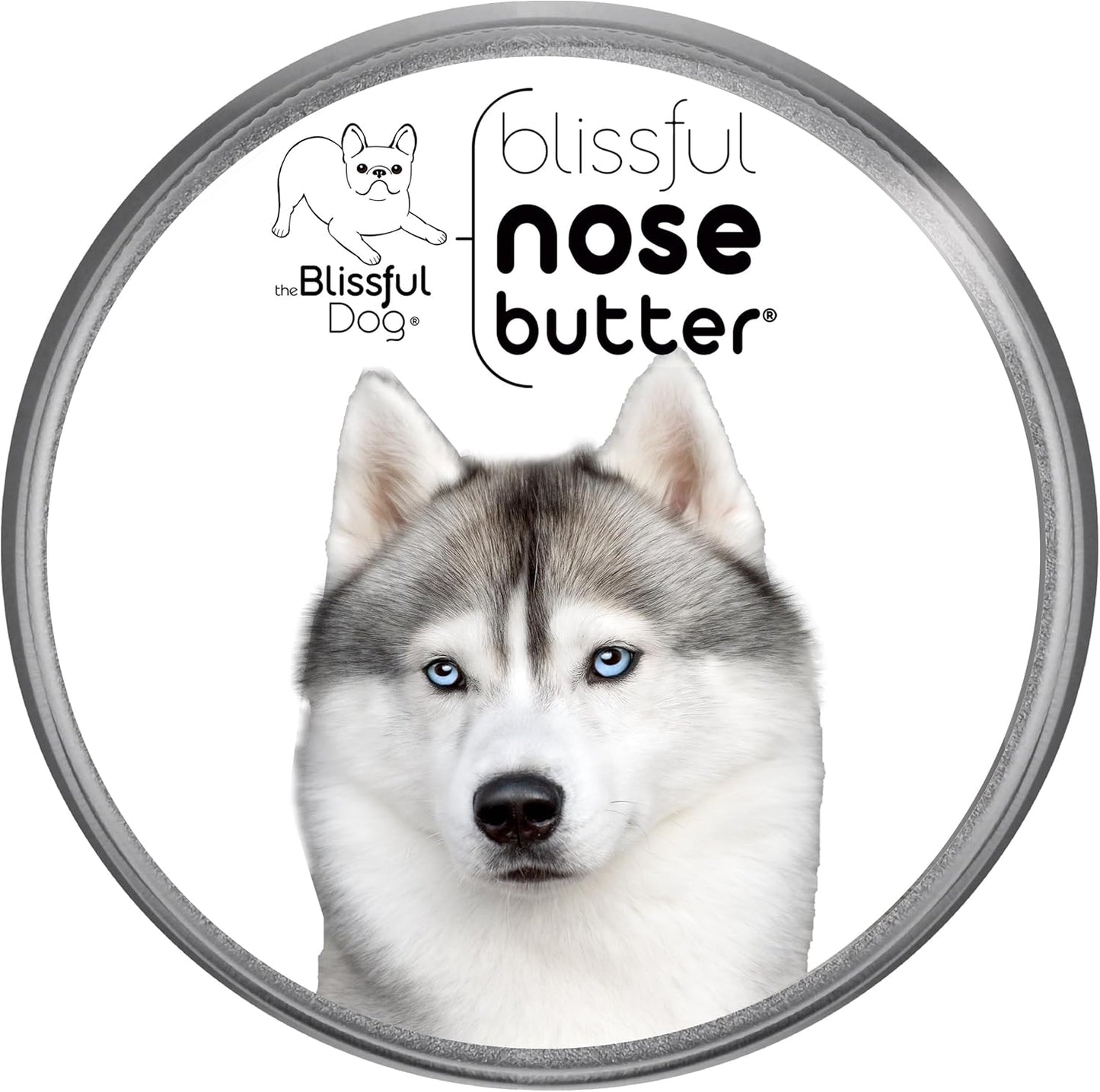 The Blissful Dog Husky Unscented Nose Butter, 2-Ounce