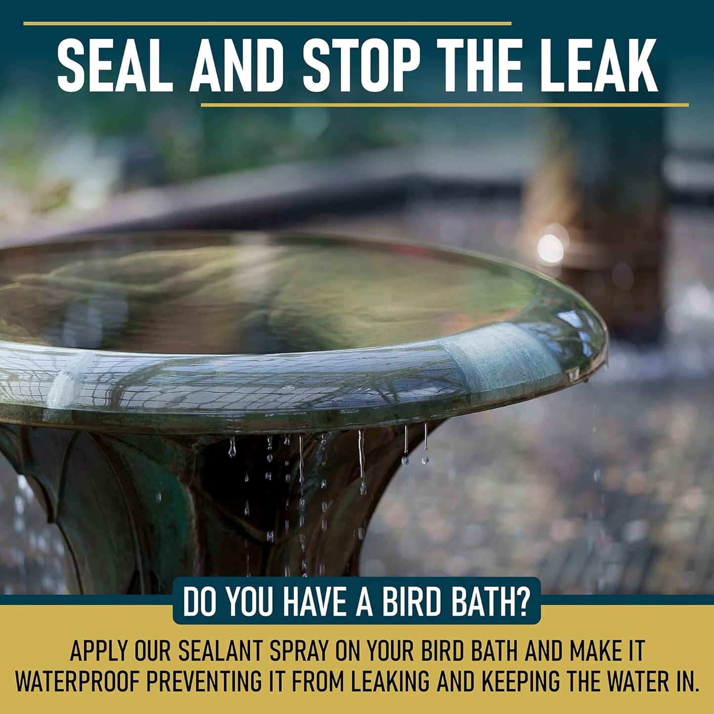 NOON's UP Super Mica-Seal Waterproof Spray | Greatly Penetrating Concrete Sealer Outdoor Waterproof Sealant | Bird Bath Sealant & Outdoor Cement Sealer | Concrete Sealer Spray (16.90 Fl Oz.)