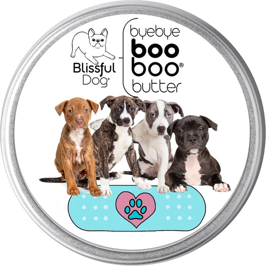The Blissful Dog Staffordshire Pitbull Terrier Boo Boo Butter, 4-Ounce
