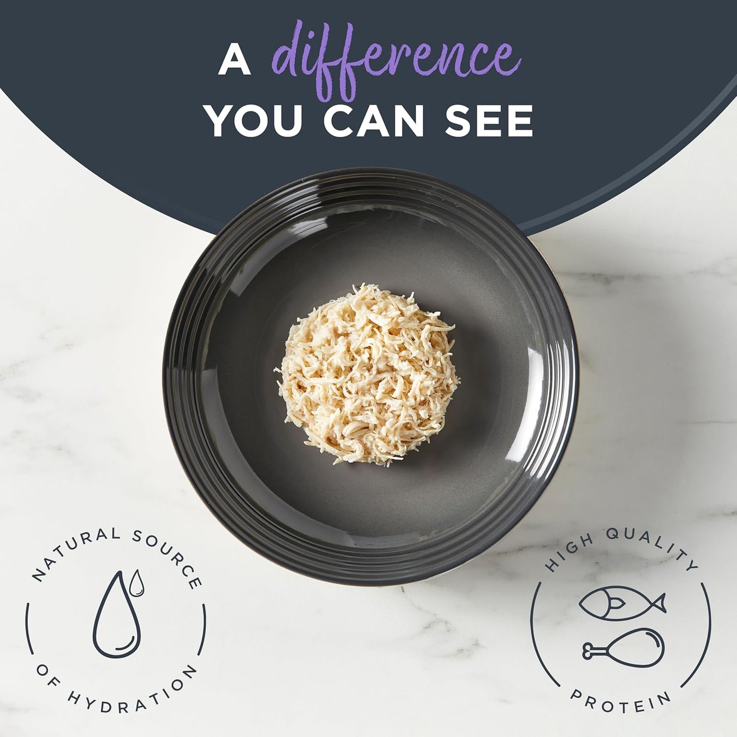 Reveal Natural Wet Cat Food, 12 Count, Grain Free, Limited Ingredient Canned Food for Cats, Fish and Chicken Variety in Broth, 2.47 oz Cans