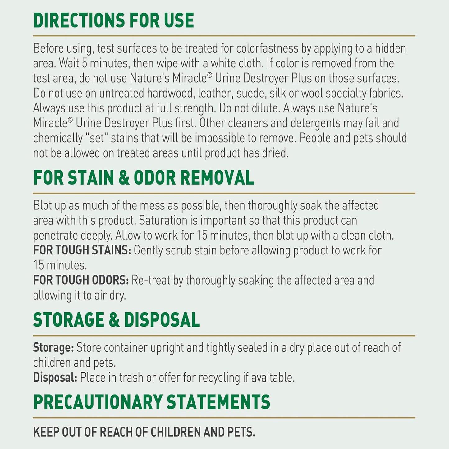 Nature's Miracle Urine Destroyer Plus for Dogs with Flip & Go Sprayer, 64 Ounces, Enzymatic Formula for Dogs Powers Out Tough Dog Urine Messes and Yellow, Sticky Residue