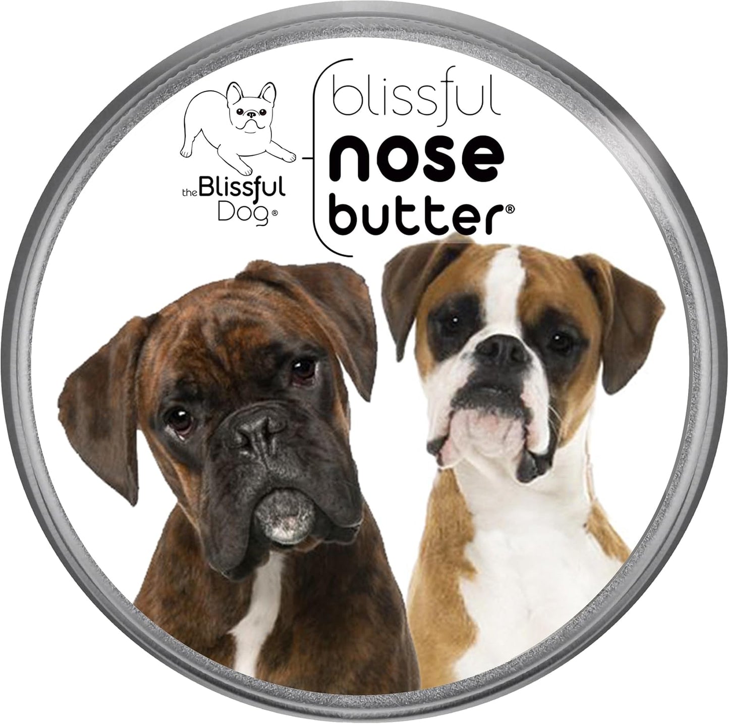 The Blissful Dog Boxer Duo Unscented Nose Butter, 1-Ounce