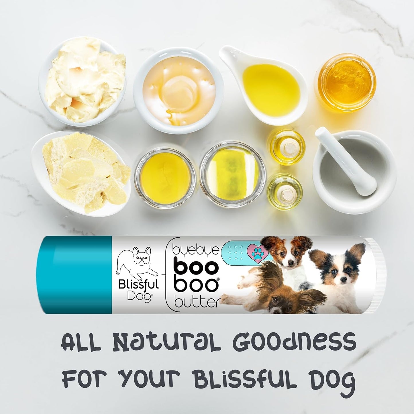 The Blissful Dog Papillon Boo Boo Butter, 0.15-Ounce