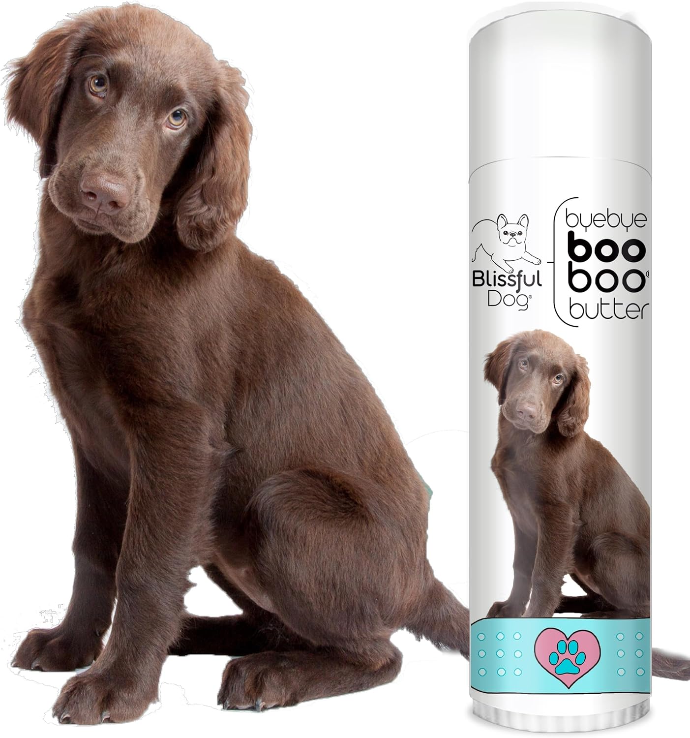 The Blissful Dog Flat-Coat Retriever Boo Boo Butter, 0.50-Ounce