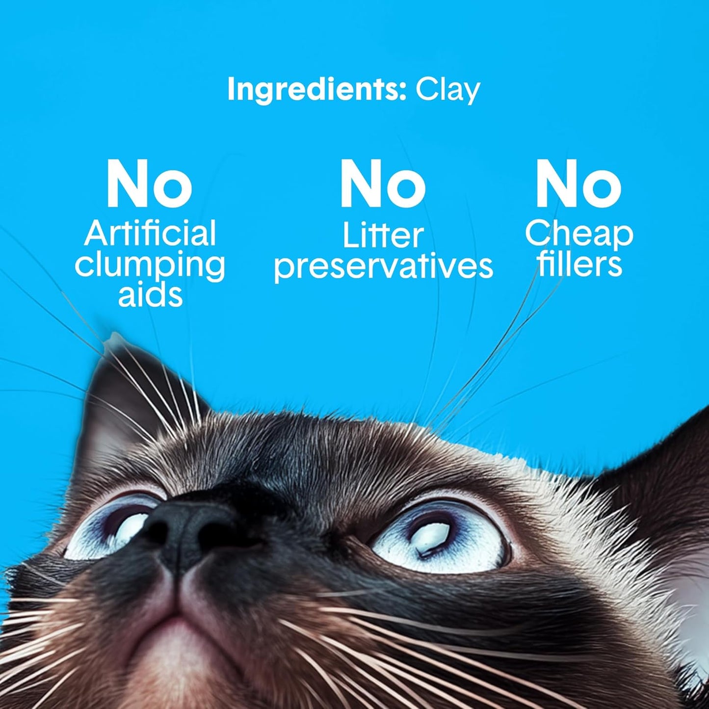 Boxie® Unscented 30 Day Odour Control Clumping Clay Cat & Kitty Litter 28 lb, 99.9% Dust-Free, Hard Flat Top® Clumps, No Fragrances No Fillers, Long-Lasting, Easy to Scoop