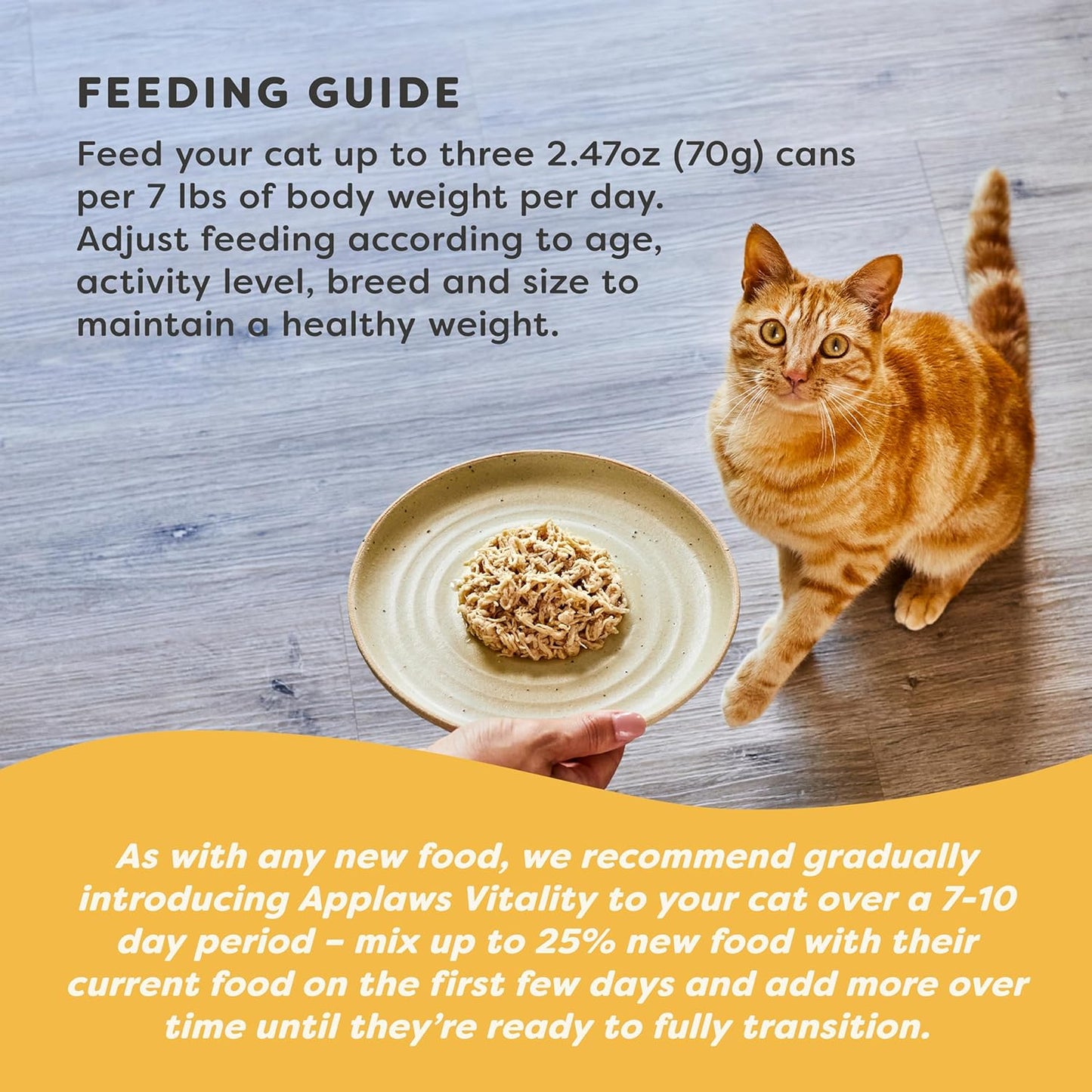 Applaws Vitality Wet Cat Food in Broth, Natural Canned Cat Food, Wet Food for Cats with Added Vitamins and Minerals, Grain and Carrageenan Free, Tuna Fillet & Shrimp in Broth (24 Count, 2.47 oz Cans)