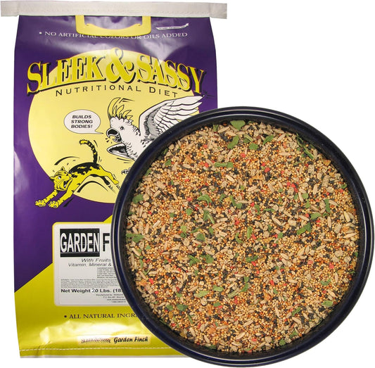 SLEEK & SASSY Garden Finch Bird Food (20 lbs.)